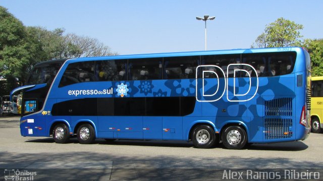 Expresso do Sul 15.302 na cidade de São Paulo, São Paulo, Brasil, por Alex Ramos Ribeiro. Número da foto: #4645102.