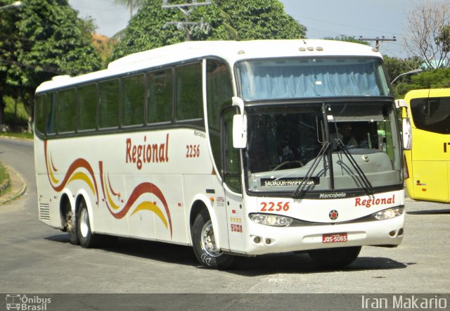 Viação Regional 2256 na cidade de Salvador, Bahia, Brasil, por Iran Makario. Número da foto: #4644805.