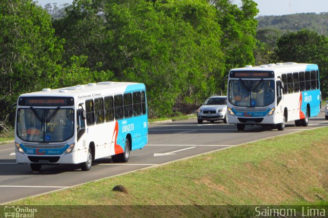 Expresso Lorenzutti 598 na cidade de Guarapari, Espírito Santo, Brasil, por Saimom  Lima. ID da foto: 4644560.