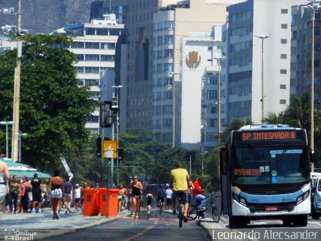 Real Auto Ônibus C41382 na cidade de Rio de Janeiro, Rio de Janeiro, Brasil, por Leonardo Alecsander. ID da foto: 4645152.