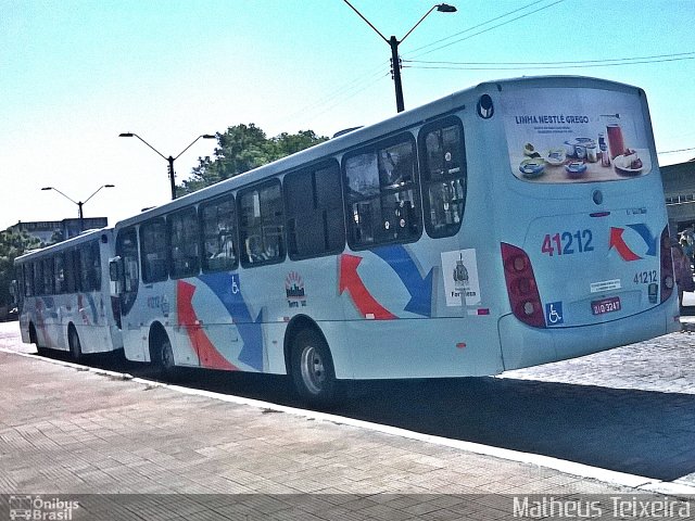 Terra Luz Transportes 41212 na cidade de Fortaleza, Ceará, Brasil, por Matheus Lima Teixeira. Número da foto: #4581847.