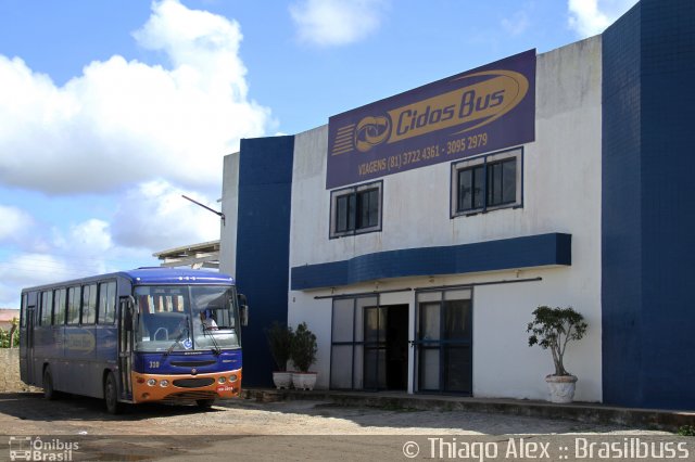 Cidos Bus 310 na cidade de Caruaru, Pernambuco, Brasil, por Thiago Alex. ID da foto: 4581720.