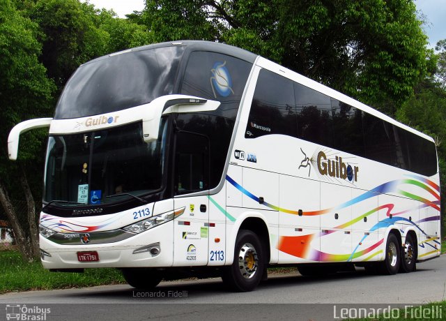 Guibor Turismo 2113 na cidade de São Paulo, São Paulo, Brasil, por Leonardo Fidelli. ID da foto: 4581524.