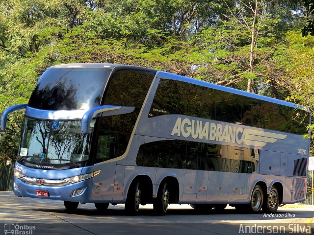 Viação Águia Branca 50040 na cidade de São Paulo, São Paulo, Brasil, por Anderson Silva. Número da foto: #4582764.