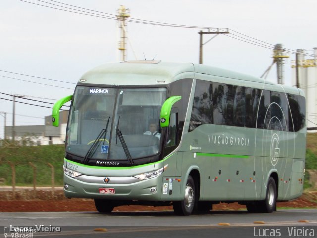 Viação Garcia 7218 na cidade de Apucarana, Paraná, Brasil, por Lucas Vieira. Número da foto: #4582508.