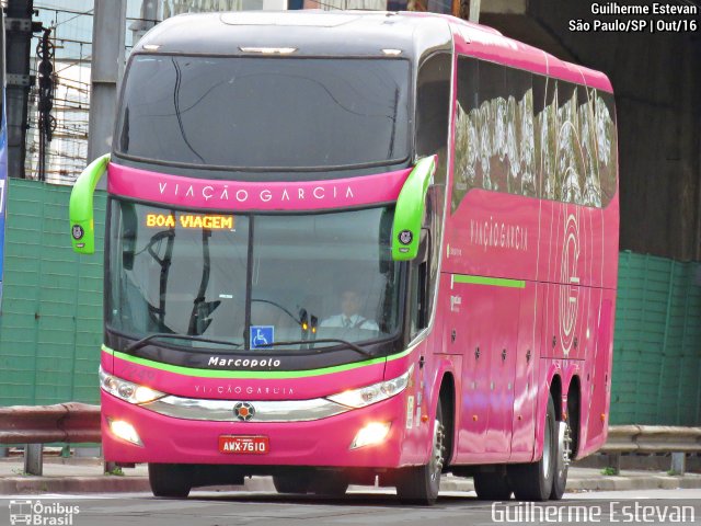 Viação Garcia 7249 na cidade de São Paulo, São Paulo, Brasil, por Guilherme Estevan. Número da foto: #4584824.