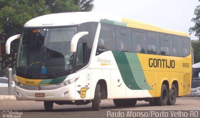Empresa Gontijo de Transportes 18125 na cidade de Porto Velho, Rondônia, Brasil, por Afonso de Sousa. Número da foto: #4583243.