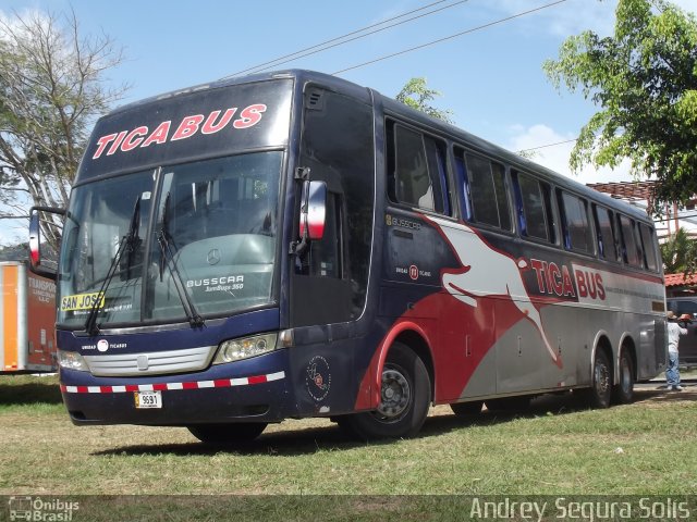 Tica Bus Transportes Internacionales Centroamericanos 117 na cidade de , por Andrey Segura Solís. ID da foto: 4585022.