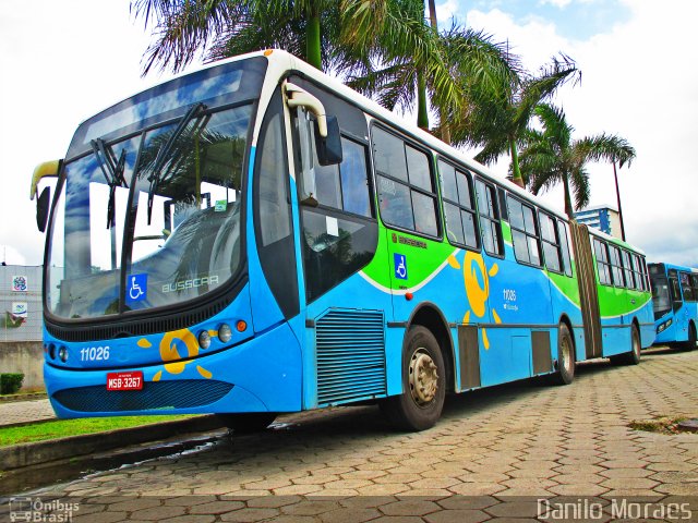 Metropolitana Transportes e Serviços 11026 na cidade de Cariacica, Espírito Santo, Brasil, por Danilo Moraes. Número da foto: #4584171.