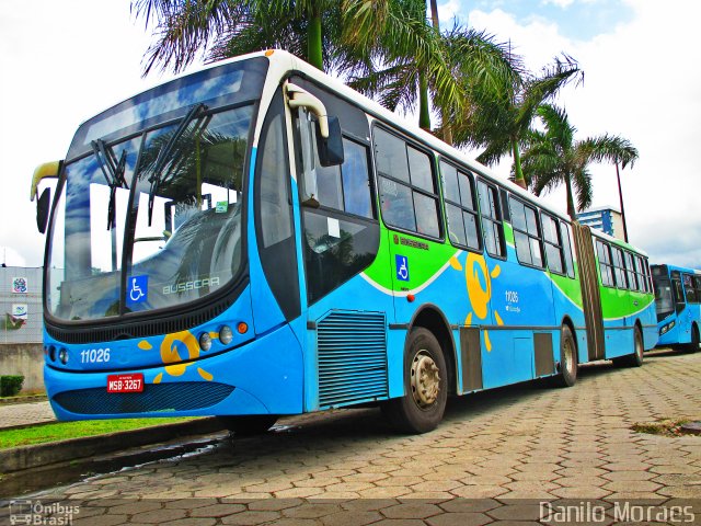 Metropolitana Transportes e Serviços 11026 na cidade de Cariacica, Espírito Santo, Brasil, por Danilo Moraes. ID da foto: 4584171.