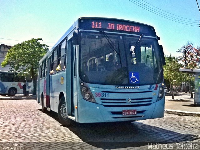 Rota Sol > Vega Transporte Urbano 35311 na cidade de Fortaleza, Ceará, Brasil, por Matheus Lima Teixeira. Número da foto: #4584320.