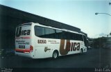 Transportes Única Petrópolis 6050 na cidade de Rio de Janeiro, Rio de Janeiro, Brasil, por Jean Cais. Número da foto: #4585426.
