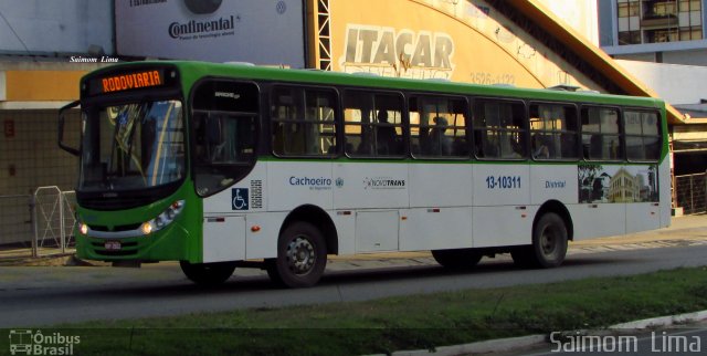 Costa Sul Transportes e Turismo 13-10311 na cidade de Cachoeiro de Itapemirim, Espírito Santo, Brasil, por Saimom  Lima. ID da foto: 4586426.