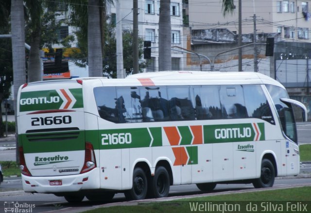 Empresa Gontijo de Transportes 21660 na cidade de Vitória, Espírito Santo, Brasil, por Wellington  da Silva Felix. Número da foto: #4586850.
