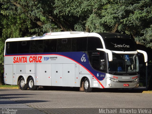 Viação Santa Cruz 201145 na cidade de São Paulo, São Paulo, Brasil, por Michael  Alberto Vieira. Número da foto: #4587970.
