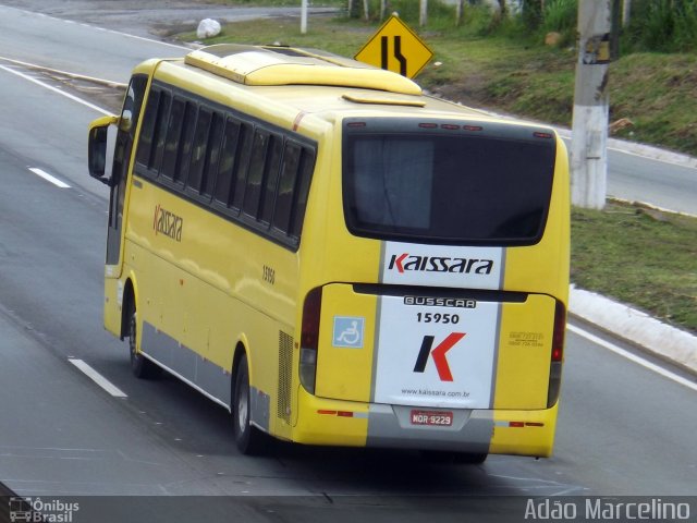 Kaissara - Viação Caiçara 15950 na cidade de Belo Horizonte, Minas Gerais, Brasil, por Adão Raimundo Marcelino. ID da foto: 4587659.