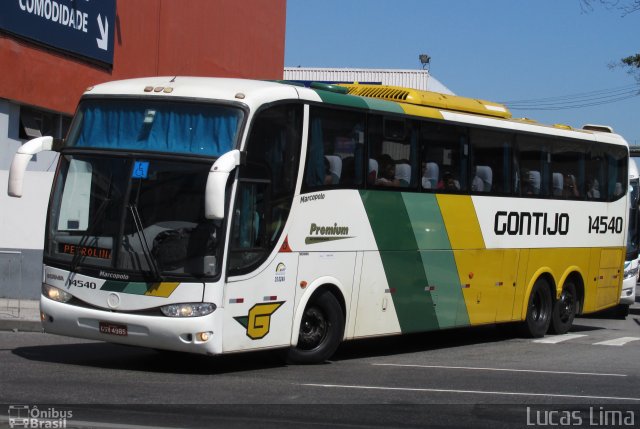 Empresa Gontijo de Transportes 14540 na cidade de Rio de Janeiro, Rio de Janeiro, Brasil, por Lucas Lima. Número da foto: #4586685.