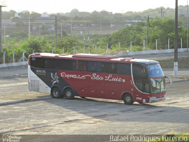 Expresso São Luiz 6960 na cidade de Aracaju, Sergipe, Brasil, por Rafael Rodrigues Forencio. Número da foto: #4585771.