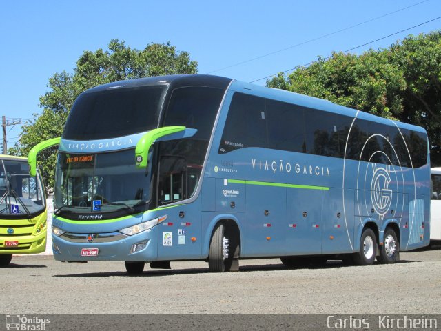 Viação Garcia 16894 na cidade de Foz do Iguaçu, Paraná, Brasil, por Carlos Kircheim. Número da foto: #4586846.