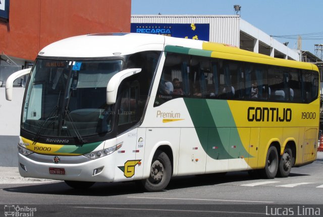 Empresa Gontijo de Transportes 19000 na cidade de Rio de Janeiro, Rio de Janeiro, Brasil, por Lucas Lima. Número da foto: #4586690.