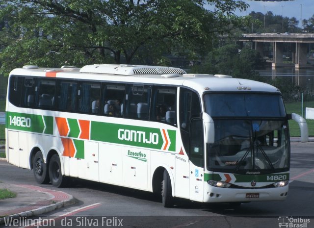 Empresa Gontijo de Transportes 14820 na cidade de Vitória, Espírito Santo, Brasil, por Wellington  da Silva Felix. Número da foto: #4585693.