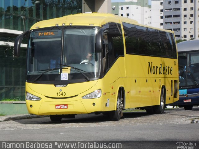 Viação Nordeste 1540 na cidade de Fortaleza, Ceará, Brasil, por Ramon Barbosa do Nascimento. Número da foto: #4589455.