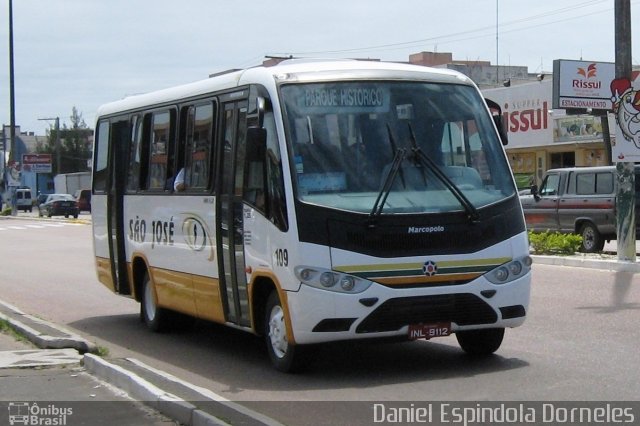 Expresso São José 1617 na cidade de Tramandaí, Rio Grande do Sul, Brasil, por Daniel Espindola Dorneles. Número da foto: #4588853.