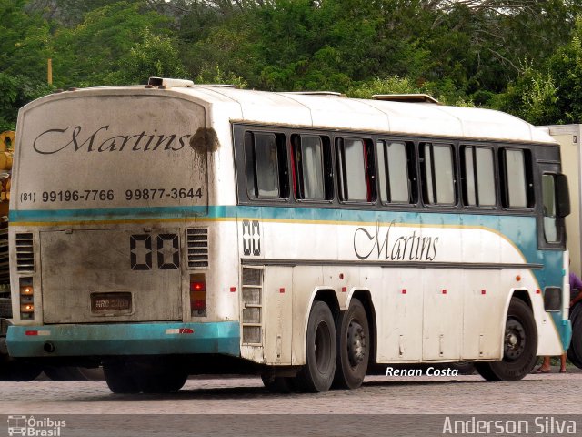 Martins Transportes e Turismo 00 na cidade de Cândido Sales, Bahia, Brasil, por Anderson Silva. Número da foto: #4589305.