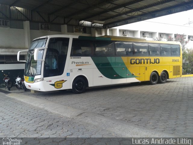 Empresa Gontijo de Transportes 11965 na cidade de Governador Valadares, Minas Gerais, Brasil, por Lucas Andrade Littig. ID da foto: 4589205.