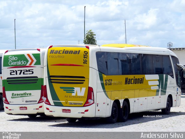 Viação Nacional 16150 na cidade de Messias, Alagoas, Brasil, por Anderson Silva. Número da foto: #4588450.