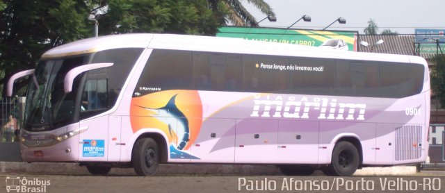 Viação Marlim 0901 na cidade de Porto Velho, Rondônia, Brasil, por Afonso de Sousa. Número da foto: #4588283.