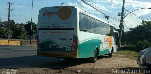 Expresso Mangaratiba RJ 137.124 na cidade de Rio de Janeiro, Rio de Janeiro, Brasil, por Paulo Vitor Lima. Número da foto: #4590808.