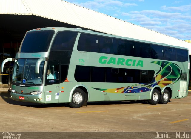 Viação Garcia 7176 na cidade de Maringá, Paraná, Brasil, por José Melo. ID da foto: 4591626.