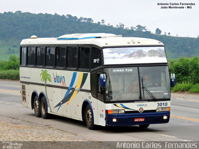 Vidão Tur - Dotocel Turismo 3010 na cidade de João Monlevade, Minas Gerais, Brasil, por Antonio Carlos Fernandes. Número da foto: #4591525.