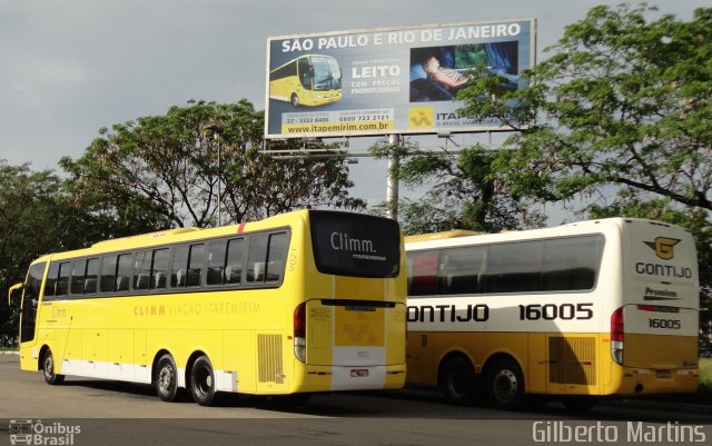 Viação Itapemirim 9021 na cidade de Vitória, Espírito Santo, Brasil, por Gilberto Martins. Número da foto: #4591963.
