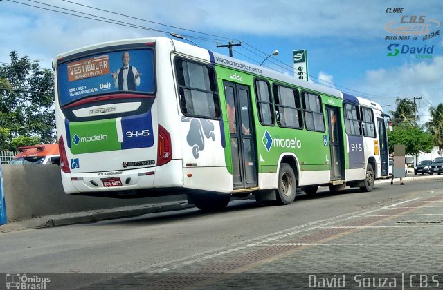 Viação Modelo 9445 na cidade de Aracaju, Sergipe, Brasil, por David  Souza. ID da foto: 4594680.