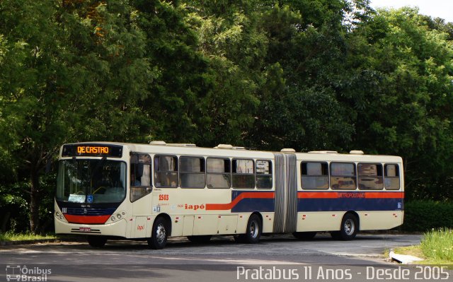 Viação Santana Iapó 2503 na cidade de Ponta Grossa, Paraná, Brasil, por Cristiano Soares da Silva. Número da foto: #4593417.