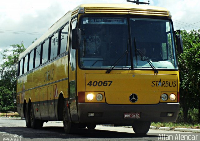 Viação Itapemirim 40067 na cidade de Recife, Pernambuco, Brasil, por Allan Santana Alencar. ID da foto: 4593575.