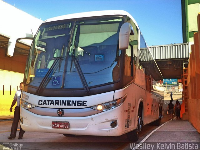 Auto Viação Catarinense 3115 na cidade de Sorocaba, São Paulo, Brasil, por Weslley Kelvin Batista. ID da foto: 4593461.