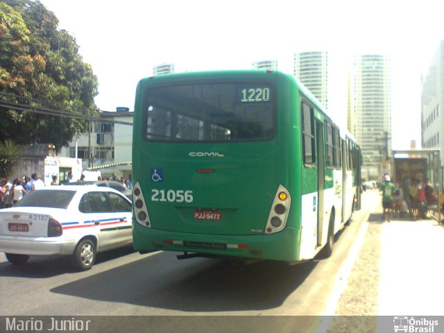 OT Trans - Ótima Salvador Transportes 21056 na cidade de Salvador, Bahia, Brasil, por Mario Junior. Número da foto: #4594452.
