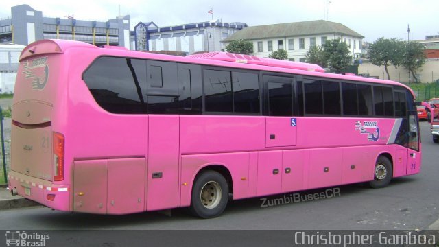 TRACOPA - Transportes Costarricenses Panameños 21 na cidade de Brasil, por Christopher Gamboa. Número da foto: #4647362.