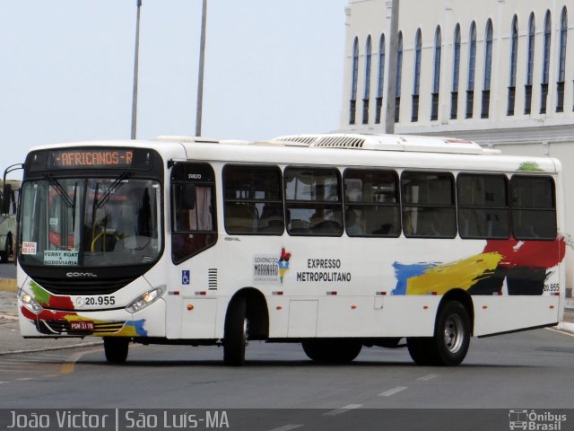 Trans Requinte 20-955 na cidade de São Luís, Maranhão, Brasil, por João Victor. ID da foto: 4646475.