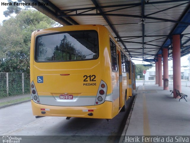 Transportes Coletivos Nossa Senhora da Piedade 212 na cidade de Campo Largo, Paraná, Brasil, por Herik Ferreira da Silva. Número da foto: #4647573.