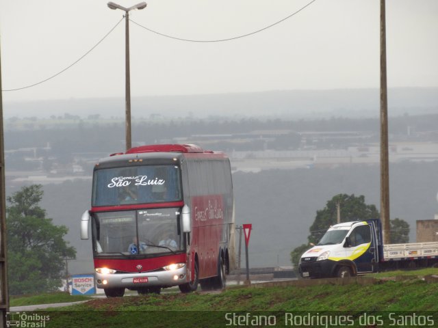 Expresso São Luiz 7190 na cidade de Rondonópolis, Mato Grosso, Brasil, por Stefano  Rodrigues dos Santos. ID da foto: 4646073.