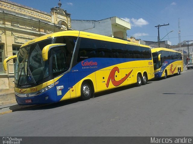 Coletivo Transportes 1512 na cidade de São Joaquim do Monte, Pernambuco, Brasil, por Matheus  Nascimento. ID da foto: 4669914.