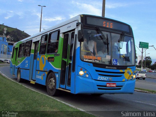 Viação Grande Vitória 23047 na cidade de Vitória, Espírito Santo, Brasil, por Saimom  Lima. ID da foto: 4668601.