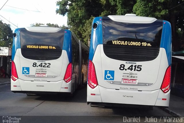 CRT - Cidade do Recife Transportes 8.415 na cidade de Recife, Pernambuco, Brasil, por Daniel  Julio. Número da foto: #4669070.