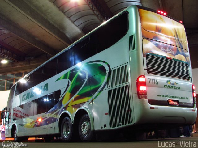 Viação Garcia 7116 na cidade de Apucarana, Paraná, Brasil, por Lucas Vieira. Número da foto: #4672307.