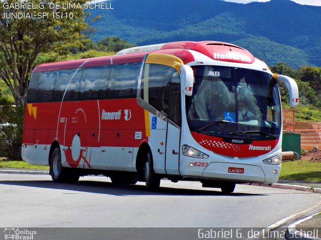 Expresso Itamarati 6207 na cidade de Jundiaí, São Paulo, Brasil, por Gabriel Giacomin de Lima. Número da foto: #4671297.