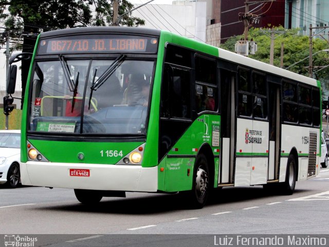 Viação Santa Brígida 1 1564 na cidade de São Paulo, São Paulo, Brasil, por Luiz Fernando Maximo. Número da foto: #4671285.